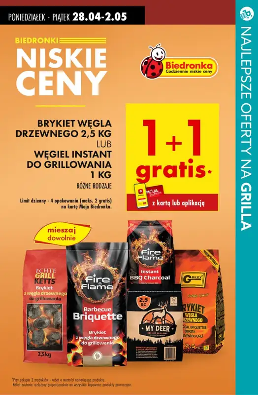 #Majówka - gazetka promocyjna Najlepsze oferty na GRILLA od wtorku 29.04 do piątku 02.05 - strona 6