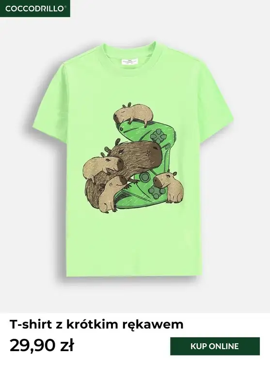 Coccodrillo - gazetka promocyjna T-shirty już od 29,90 zł od środy 30.04 do środy 30.04 - strona 9