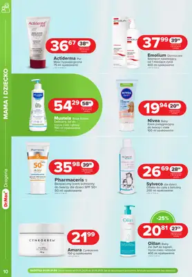 Dr.Max Drogeria - gazetka promocyjna Gazetka od czwartku 01.05 do soboty 31.05 - strona 10 Dr.Max Drogeria - gazetka promocyjna Gazetka od czwartku 01.05 do soboty 31.05 - strona 10