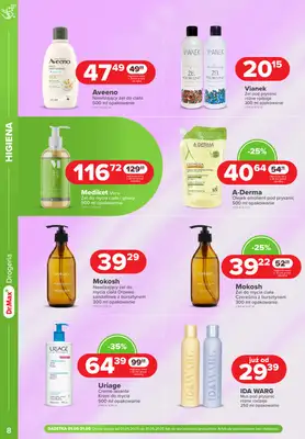 Dr.Max Drogeria - gazetka promocyjna Gazetka od czwartku 01.05 do soboty 31.05 - strona 8 Dr.Max Drogeria - gazetka promocyjna Gazetka od czwartku 01.05 do soboty 31.05 - strona 8