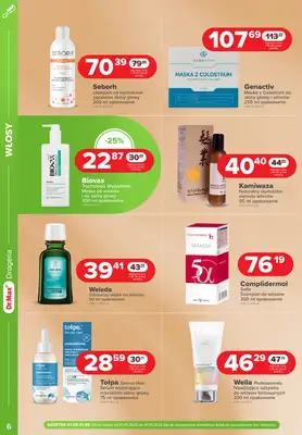 Dr.Max Drogeria - gazetka promocyjna Gazetka od czwartku 01.05 do soboty 31.05 - strona 6 Dr.Max Drogeria - gazetka promocyjna Gazetka od czwartku 01.05 do soboty 31.05 - strona 6
