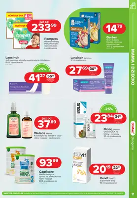 Dr.Max Drogeria - gazetka promocyjna Gazetka od czwartku 01.05 do soboty 31.05 - strona 11 Dr.Max Drogeria - gazetka promocyjna Gazetka od czwartku 01.05 do soboty 31.05 - strona 11