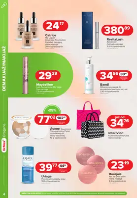 Dr.Max Drogeria - gazetka promocyjna Gazetka od czwartku 01.05 do soboty 31.05 - strona 4 Dr.Max Drogeria - gazetka promocyjna Gazetka od czwartku 01.05 do soboty 31.05 - strona 4