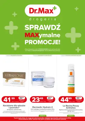 Dr.Max Drogeria - gazetka promocyjna MAXymalne promocje od czwartku 01.05 do soboty 31.05 Dr.Max Drogeria - gazetka promocyjna MAXymalne promocje od czwartku 01.05 do soboty 31.05