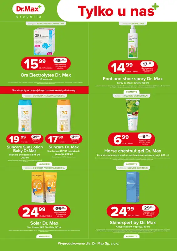Dr.Max Drogeria - gazetka promocyjna MAXymalne promocje od czwartku 01.05 do soboty 31.05 - strona 7