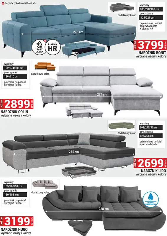 Merkury Market - gazetka promocyjna Gazetka Meble, wypoczynki, materace od piątku 02.05 do soboty 31.05 - strona 9