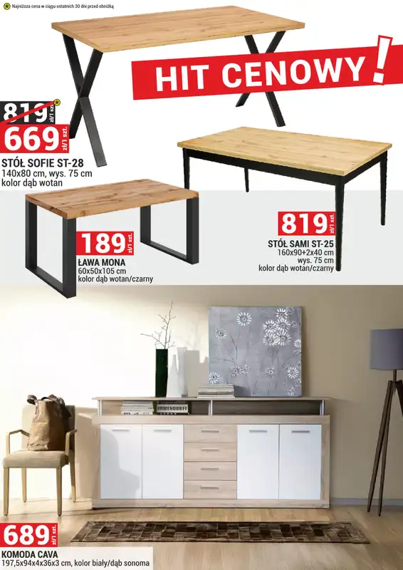 Merkury Market - gazetka promocyjna Gazetka Meble, wypoczynki, materace od piątku 02.05 do soboty 31.05 - strona 21