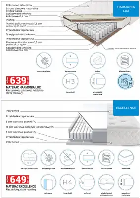 Merkury Market - gazetka promocyjna Gazetka Meble, wypoczynki, materace od piątku 02.05 do soboty 31.05 - strona 36 Merkury Market - gazetka promocyjna Gazetka Meble, wypoczynki, materace od piątku 02.05 do soboty 31.05 - strona 36