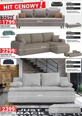 Merkury Market - gazetka promocyjna Gazetka Meble, wypoczynki, materace od piątku 02.05 do soboty 31.05 - strona 3 Merkury Market - gazetka promocyjna Gazetka Meble, wypoczynki, materace od piątku 02.05 do soboty 31.05 - strona 3