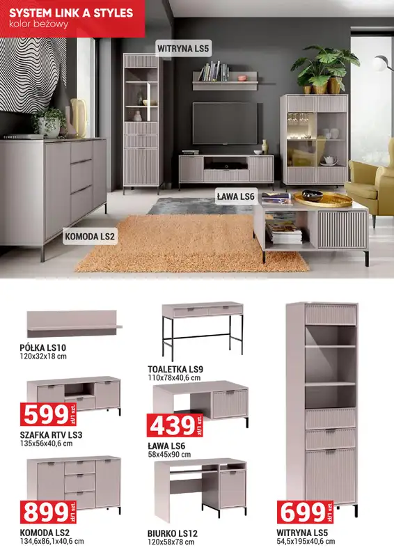 Merkury Market - gazetka promocyjna Gazetka Meble, wypoczynki, materace od piątku 02.05 do soboty 31.05 - strona 4