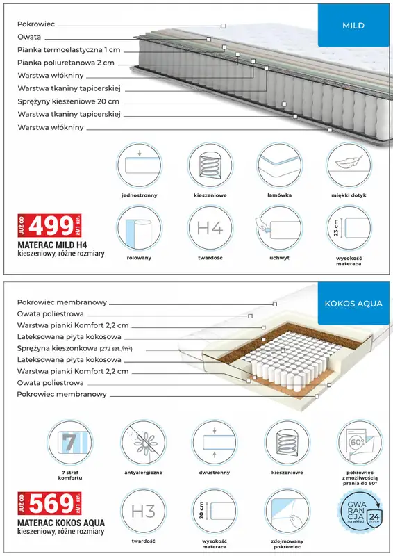Merkury Market - gazetka promocyjna Gazetka Meble, wypoczynki, materace od piątku 02.05 do soboty 31.05 - strona 35