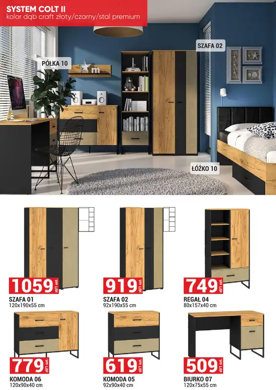 Merkury Market - gazetka promocyjna Gazetka Meble, wypoczynki, materace od piątku 02.05 do soboty 31.05 - strona 12