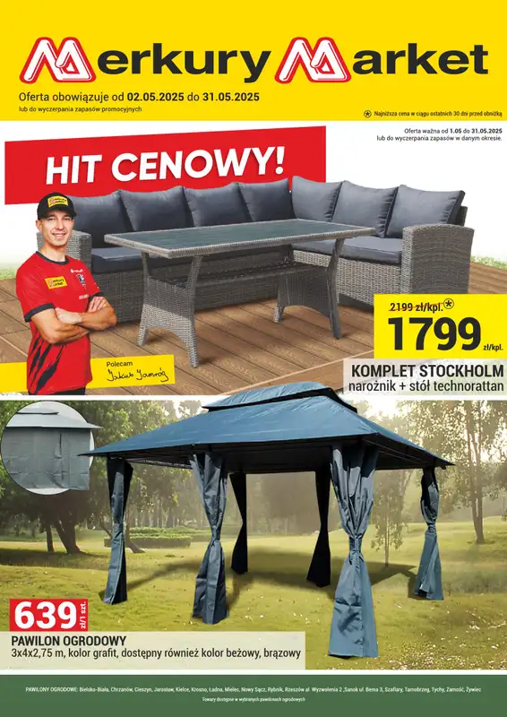 Merkury Market - gazetka promocyjna Gazetka od piątku 02.05 do soboty 31.05