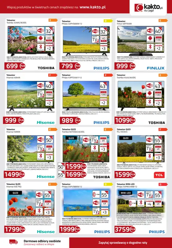 kakto.pl - gazetka promocyjna Gazetka od czwartku 01.05 do soboty 31.05 - strona 7