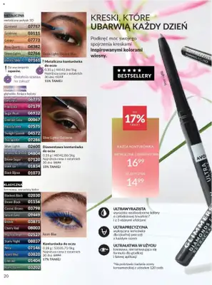 AVON - gazetka promocyjna Katalog Maj 2025 od czwartku 01.05 do soboty 31.05 - strona 20 AVON - gazetka promocyjna Katalog Maj 2025 od czwartku 01.05 do soboty 31.05 - strona 20