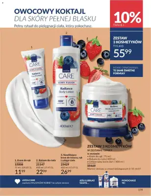 AVON - gazetka promocyjna Katalog Maj 2025 od czwartku 01.05 do soboty 31.05 - strona 178 AVON - gazetka promocyjna Katalog Maj 2025 od czwartku 01.05 do soboty 31.05 - strona 178