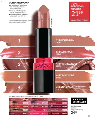 AVON - gazetka promocyjna Katalog Maj 2025 od czwartku 01.05 do soboty 31.05 - strona 27 AVON - gazetka promocyjna Katalog Maj 2025 od czwartku 01.05 do soboty 31.05 - strona 27