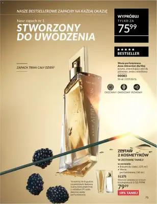 AVON - gazetka promocyjna Katalog Maj 2025 od czwartku 01.05 do soboty 31.05 - strona 75 AVON - gazetka promocyjna Katalog Maj 2025 od czwartku 01.05 do soboty 31.05 - strona 75