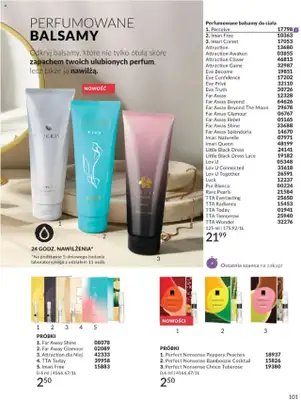 AVON - gazetka promocyjna Katalog Maj 2025 od czwartku 01.05 do soboty 31.05 - strona 101 AVON - gazetka promocyjna Katalog Maj 2025 od czwartku 01.05 do soboty 31.05 - strona 101