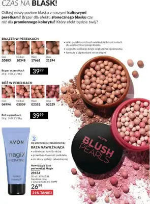 AVON - gazetka promocyjna Katalog Maj 2025 od czwartku 01.05 do soboty 31.05 - strona 61 AVON - gazetka promocyjna Katalog Maj 2025 od czwartku 01.05 do soboty 31.05 - strona 61