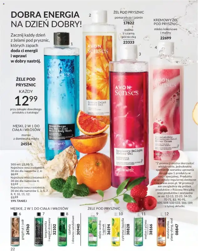 AVON - gazetka promocyjna Katalog Maj 2025 od czwartku 01.05 do soboty 31.05 - strona 22