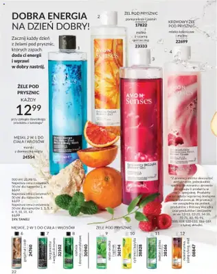 AVON - gazetka promocyjna Katalog Maj 2025 od czwartku 01.05 do soboty 31.05 - strona 22 AVON - gazetka promocyjna Katalog Maj 2025 od czwartku 01.05 do soboty 31.05 - strona 22