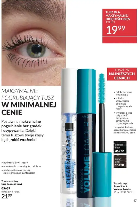 AVON - gazetka promocyjna Katalog Maj 2025 od czwartku 01.05 do soboty 31.05 - strona 47