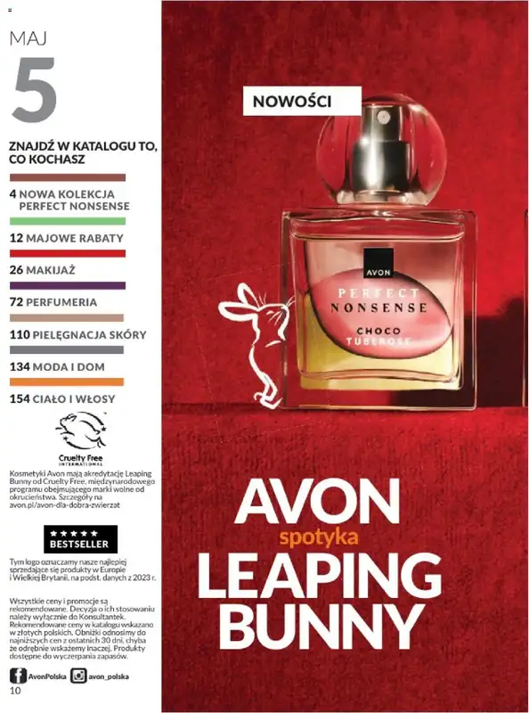 AVON - gazetka promocyjna Katalog Maj 2025 od czwartku 01.05 do soboty 31.05 - strona 10