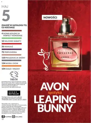AVON - gazetka promocyjna Katalog Maj 2025 od czwartku 01.05 do soboty 31.05 - strona 10 AVON - gazetka promocyjna Katalog Maj 2025 od czwartku 01.05 do soboty 31.05 - strona 10