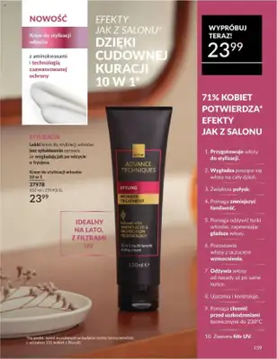 AVON - gazetka promocyjna Katalog Maj 2025 od czwartku 01.05 do soboty 31.05 - strona 158 AVON - gazetka promocyjna Katalog Maj 2025 od czwartku 01.05 do soboty 31.05 - strona 158