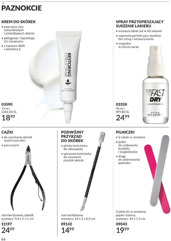AVON - gazetka promocyjna Katalog Maj 2025 od czwartku 01.05 do soboty 31.05 - strona 66