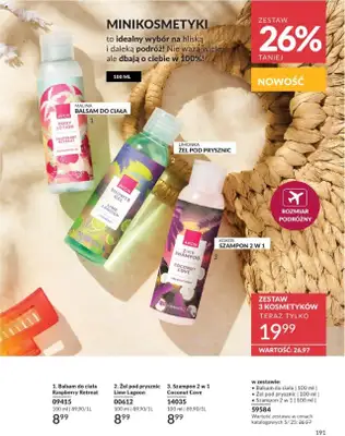 AVON - gazetka promocyjna Katalog Maj 2025 od czwartku 01.05 do soboty 31.05 - strona 190 AVON - gazetka promocyjna Katalog Maj 2025 od czwartku 01.05 do soboty 31.05 - strona 190