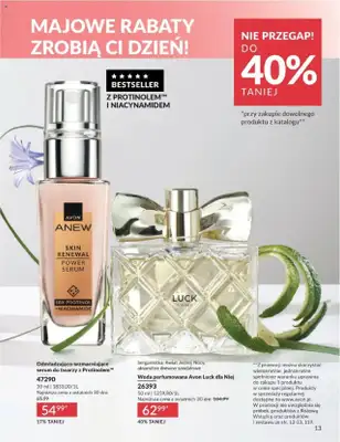 AVON - gazetka promocyjna Katalog Maj 2025 od czwartku 01.05 do soboty 31.05 - strona 13 AVON - gazetka promocyjna Katalog Maj 2025 od czwartku 01.05 do soboty 31.05 - strona 13