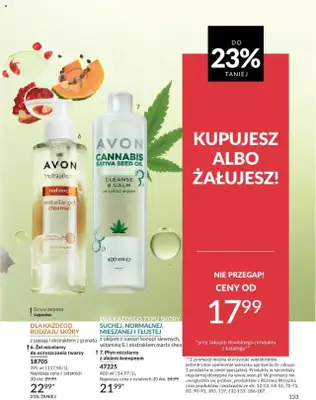 AVON - gazetka promocyjna Katalog Maj 2025 od czwartku 01.05 do soboty 31.05 - strona 132 AVON - gazetka promocyjna Katalog Maj 2025 od czwartku 01.05 do soboty 31.05 - strona 132