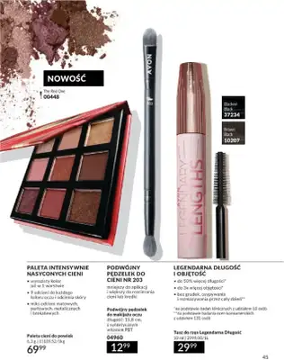 AVON - gazetka promocyjna Katalog Maj 2025 od czwartku 01.05 do soboty 31.05 - strona 45 AVON - gazetka promocyjna Katalog Maj 2025 od czwartku 01.05 do soboty 31.05 - strona 45