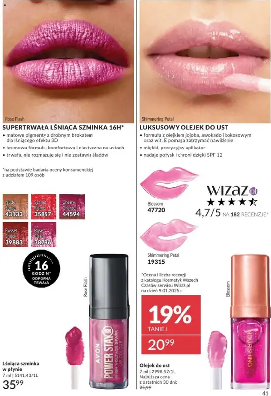 AVON - gazetka promocyjna Katalog Maj 2025 od czwartku 01.05 do soboty 31.05 - strona 41