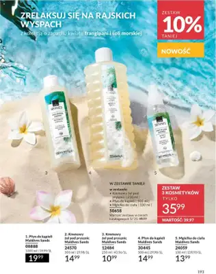 AVON - gazetka promocyjna Katalog Maj 2025 od czwartku 01.05 do soboty 31.05 - strona 192 AVON - gazetka promocyjna Katalog Maj 2025 od czwartku 01.05 do soboty 31.05 - strona 192