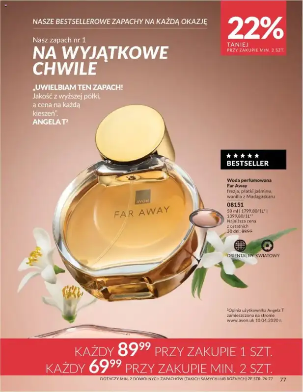 AVON - gazetka promocyjna Katalog Maj 2025 od czwartku 01.05 do soboty 31.05 - strona 77