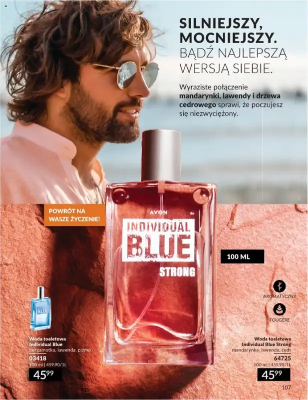 AVON - gazetka promocyjna Katalog Maj 2025 od czwartku 01.05 do soboty 31.05 - strona 107