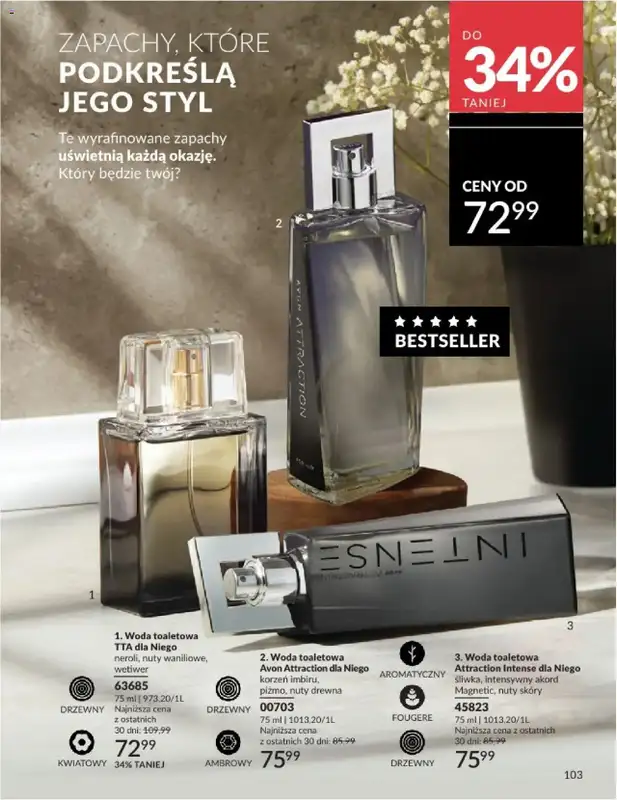 AVON - gazetka promocyjna Katalog Maj 2025 od czwartku 01.05 do soboty 31.05 - strona 103