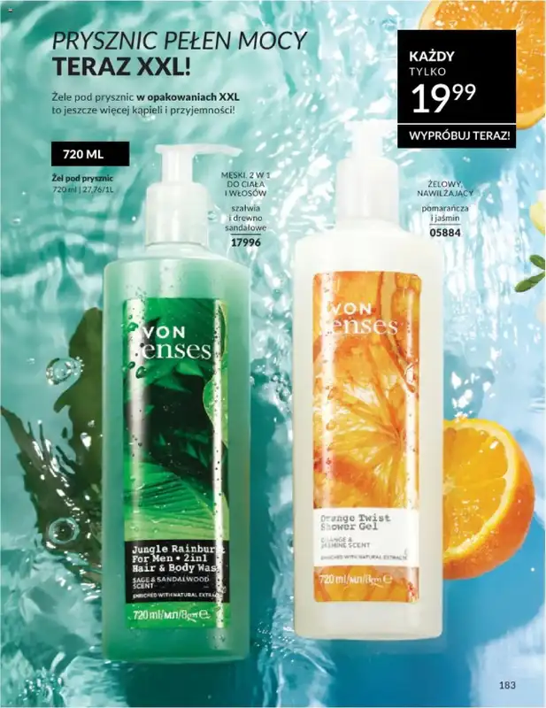 AVON - gazetka promocyjna Katalog Maj 2025 od czwartku 01.05 do soboty 31.05 - strona 182