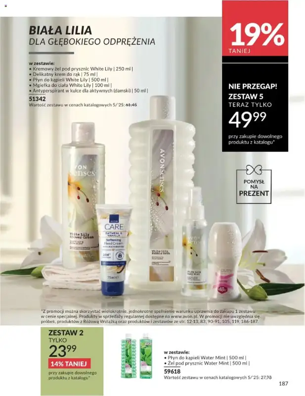 AVON - gazetka promocyjna Katalog Maj 2025 od czwartku 01.05 do soboty 31.05 - strona 186