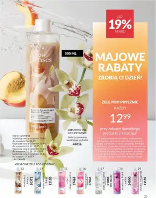 AVON - gazetka promocyjna Katalog Maj 2025 od czwartku 01.05 do soboty 31.05 - strona 23 AVON - gazetka promocyjna Katalog Maj 2025 od czwartku 01.05 do soboty 31.05 - strona 23