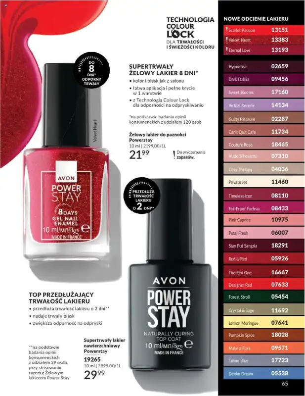 AVON - gazetka promocyjna Katalog Maj 2025 od czwartku 01.05 do soboty 31.05 - strona 65