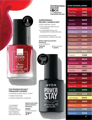 AVON - gazetka promocyjna Katalog Maj 2025 od czwartku 01.05 do soboty 31.05 - strona 65 AVON - gazetka promocyjna Katalog Maj 2025 od czwartku 01.05 do soboty 31.05 - strona 65
