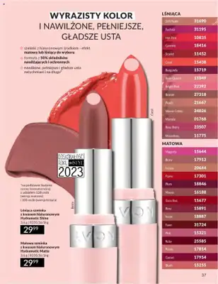AVON - gazetka promocyjna Katalog Maj 2025 od czwartku 01.05 do soboty 31.05 - strona 37 AVON - gazetka promocyjna Katalog Maj 2025 od czwartku 01.05 do soboty 31.05 - strona 37