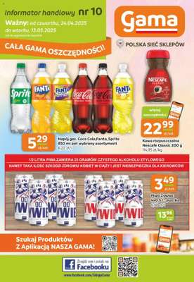 Gama - gazetka promocyjna Gazetka od piątku 02.05 do wtorku 13.05