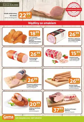 Gama - gazetka promocyjna Gazetka od piątku 02.05 do wtorku 13.05 - strona 2 Gama - gazetka promocyjna Gazetka od piątku 02.05 do wtorku 13.05 - strona 2