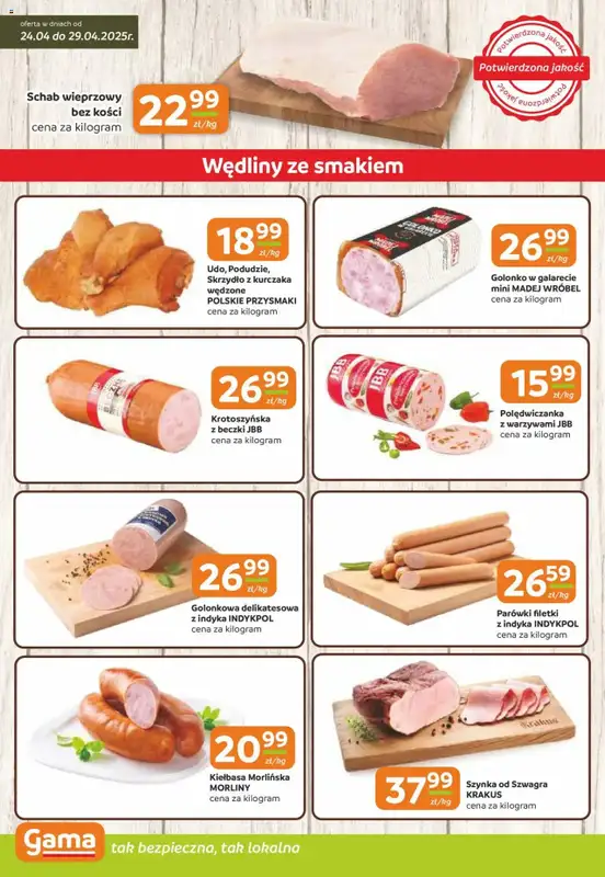 Gama - gazetka promocyjna Gazetka od piątku 02.05 do wtorku 13.05 - strona 14