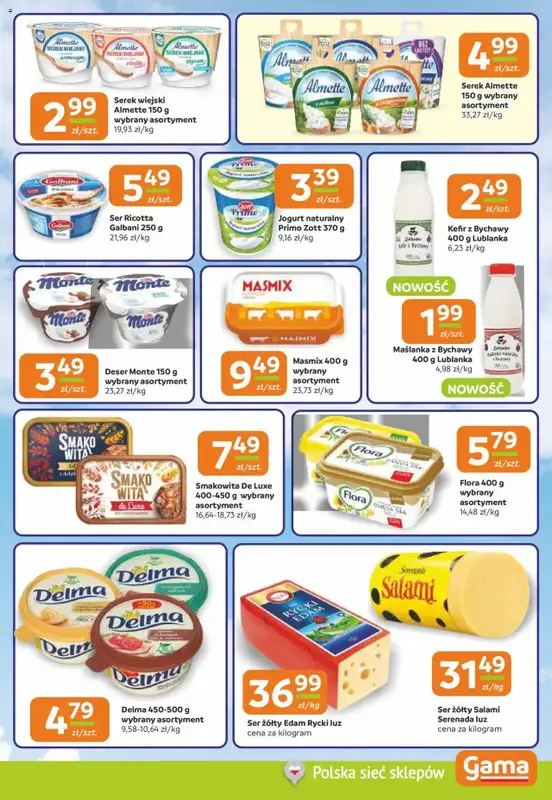 Gama - gazetka promocyjna Gazetka od piątku 02.05 do wtorku 13.05 - strona 7